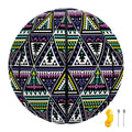 Colorful Geometric Native Navajo Print Basketball