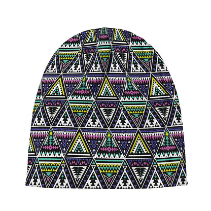 Colorful Geometric Native Navajo Print Beanie