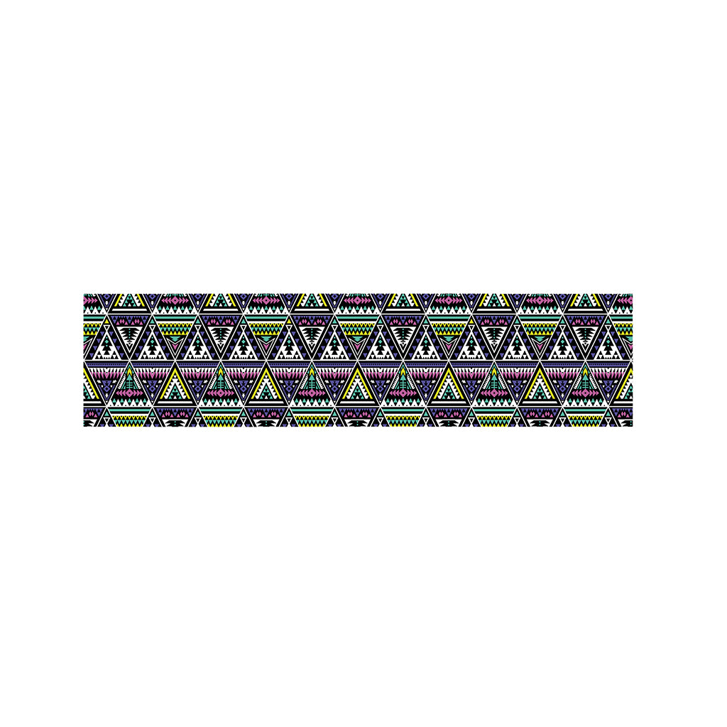 Colorful Geometric Native Navajo Print Bed Runner