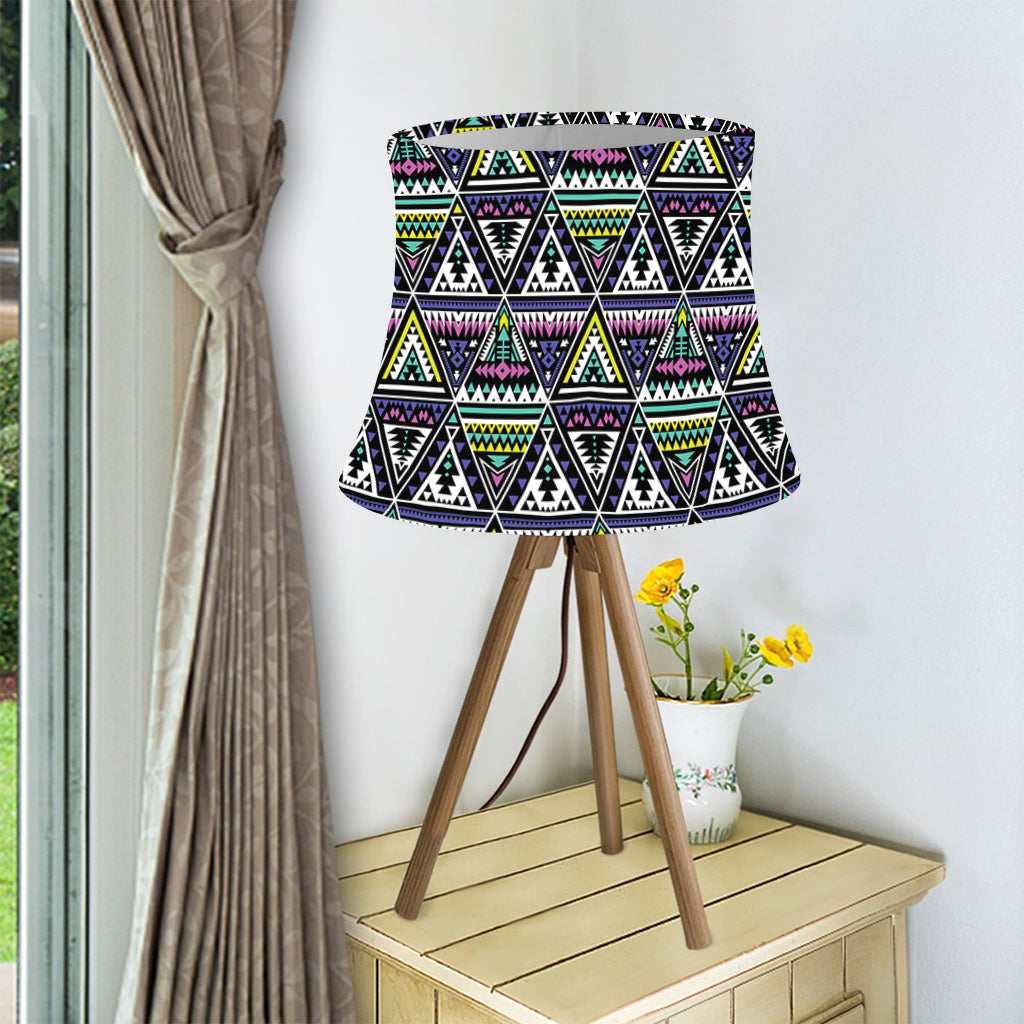 Colorful Geometric Native Navajo Print Bell Lamp Shade