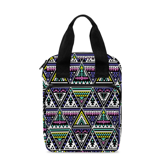 Colorful Geometric Native Navajo Print Bible Tote Bag