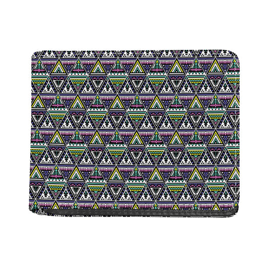 Colorful Geometric Native Navajo Print Bifold Wallet