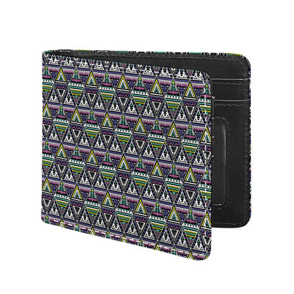 Colorful Geometric Native Navajo Print Bifold Wallet