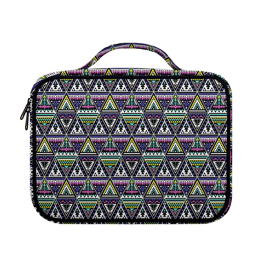 Colorful Geometric Native Navajo Print Briefcase Bible Bag
