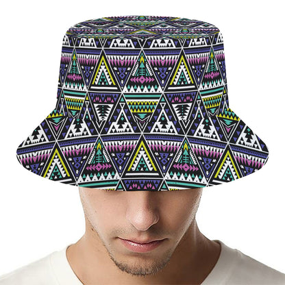 Colorful Geometric Native Navajo Print Bucket Hat