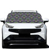 Colorful Geometric Native Navajo Print Car Windshield Snow Cover