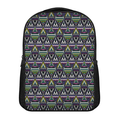 Colorful Geometric Native Navajo Print Casual Backpack