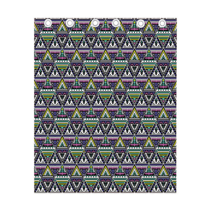Colorful Geometric Native Navajo Print Curtain