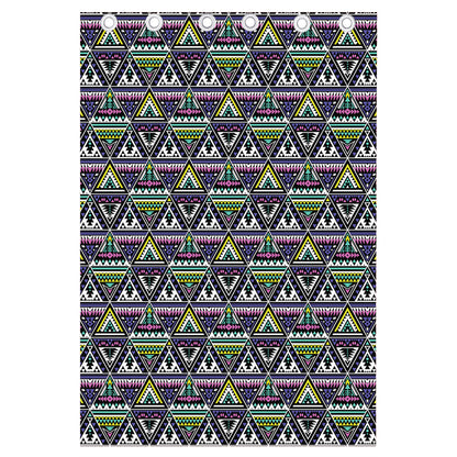 Colorful Geometric Native Navajo Print Curtain