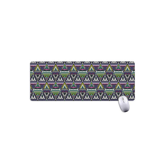 Colorful Geometric Native Navajo Print Extended Mouse Pad