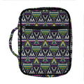 Colorful Geometric Native Navajo Print Front Pocket Bible Bag