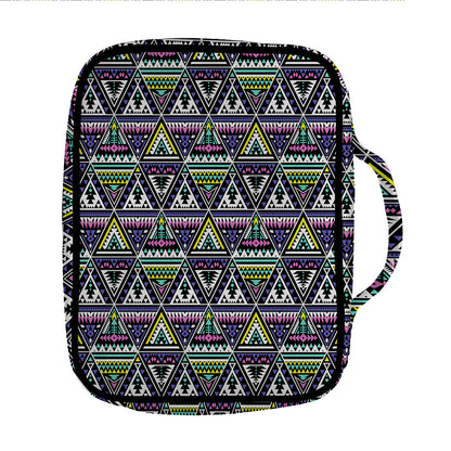 Colorful Geometric Native Navajo Print Front Pocket Bible Bag
