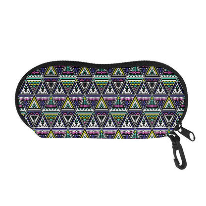 Colorful Geometric Native Navajo Print Glasses Case
