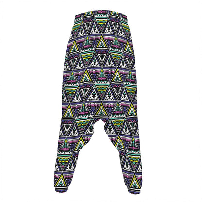 Colorful Geometric Native Navajo Print Hammer Pants