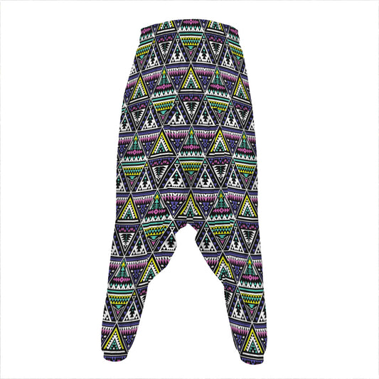 Colorful Geometric Native Navajo Print Hammer Pants