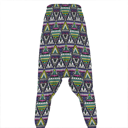 Colorful Geometric Native Navajo Print Hammer Pants