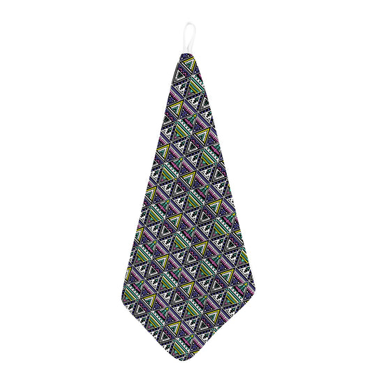 Colorful Geometric Native Navajo Print Hand Towel