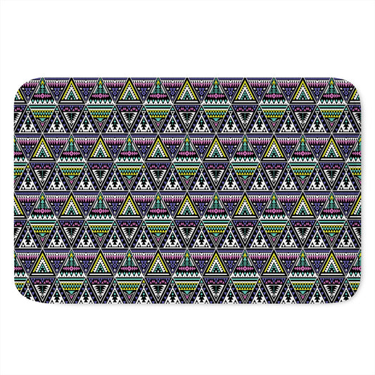 Colorful Geometric Native Navajo Print Indoor Door Mat