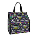 Colorful Geometric Native Navajo Print Insulated Lunch Tote