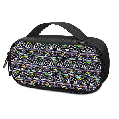 Colorful Geometric Native Navajo Print Insulin Cooler Travel Case