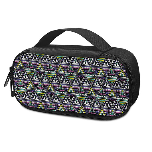 Colorful Geometric Native Navajo Print Insulin Cooler Travel Case