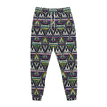 Colorful Geometric Native Navajo Print Jogger Pants