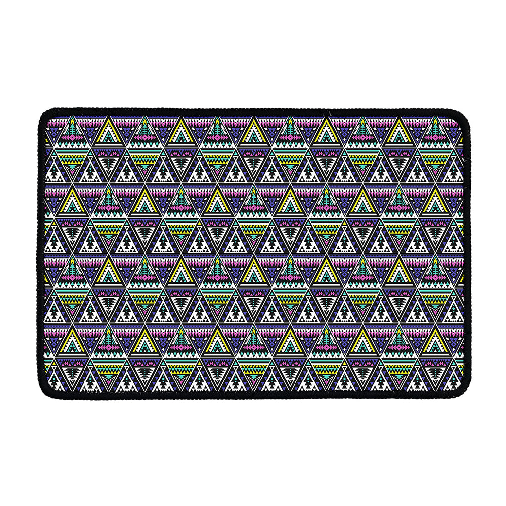 Colorful Geometric Native Navajo Print Kitchen Mat