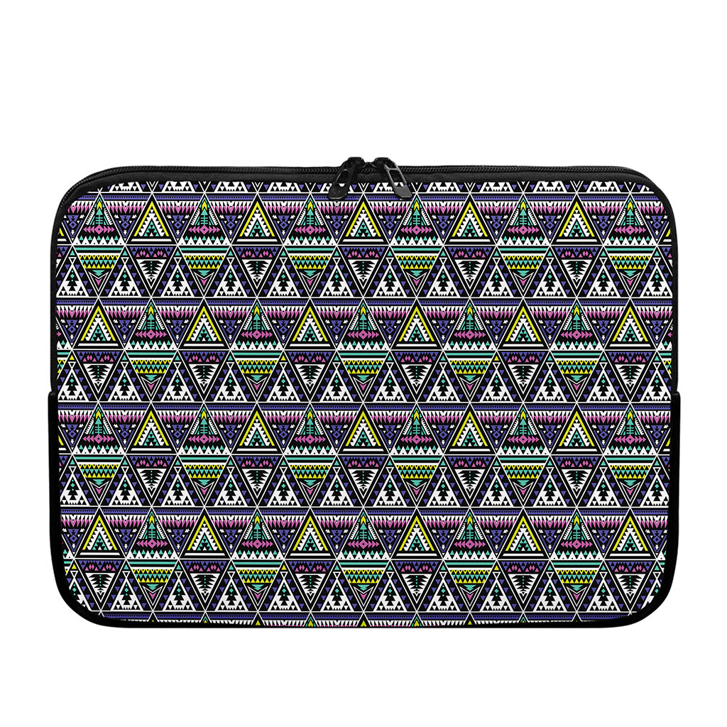 Colorful Geometric Native Navajo Print Laptop Sleeve