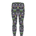 Colorful Geometric Native Navajo Print Men's Leggings