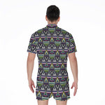 Colorful Geometric Native Navajo Print Men's Rompers