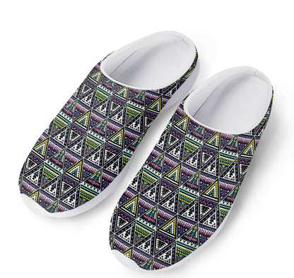 Colorful Geometric Native Navajo Print Mesh Casual Shoes