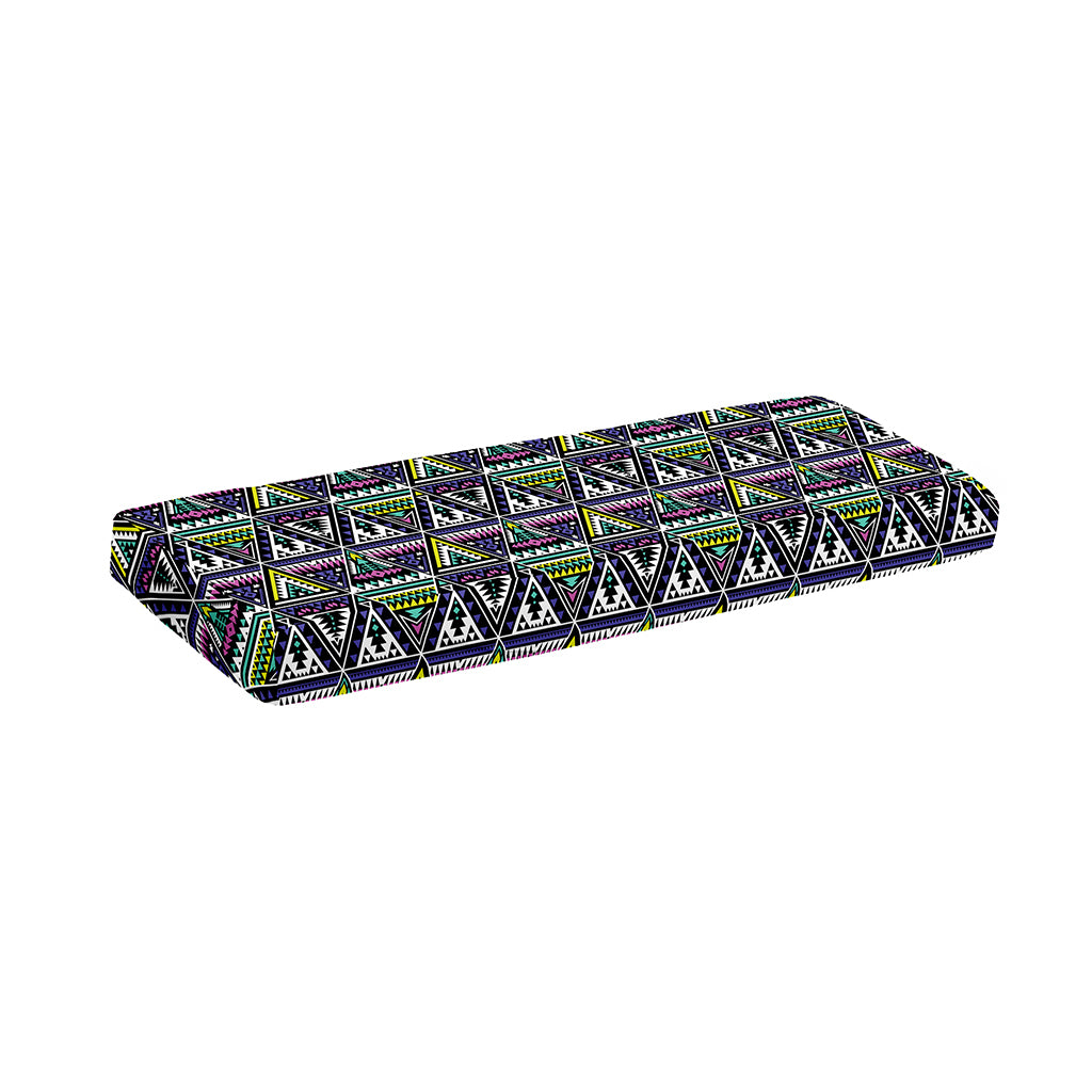 Colorful Geometric Native Navajo Print Piano Keyboard Cover