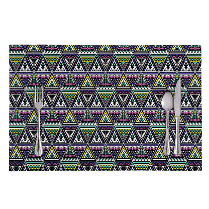 Colorful Geometric Native Navajo Print Placemat