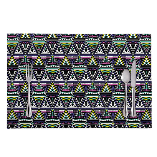 Colorful Geometric Native Navajo Print Placemat
