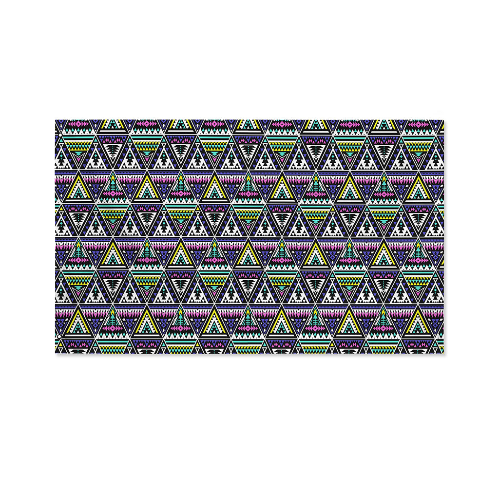 Colorful Geometric Native Navajo Print Polyester Flag