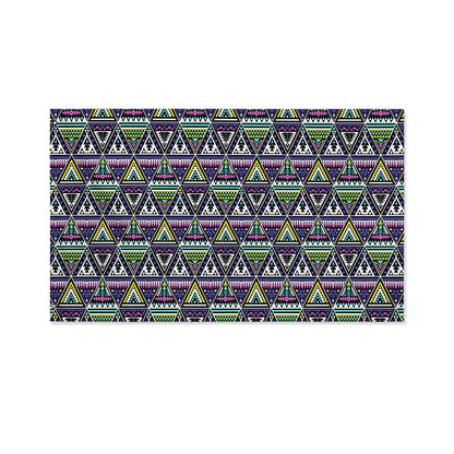 Colorful Geometric Native Navajo Print Polyester Flag