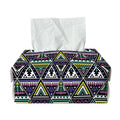 Colorful Geometric Native Navajo Print Rectangle Tissue Box Cover