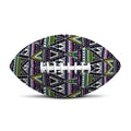 Colorful Geometric Native Navajo Print Rugby Ball