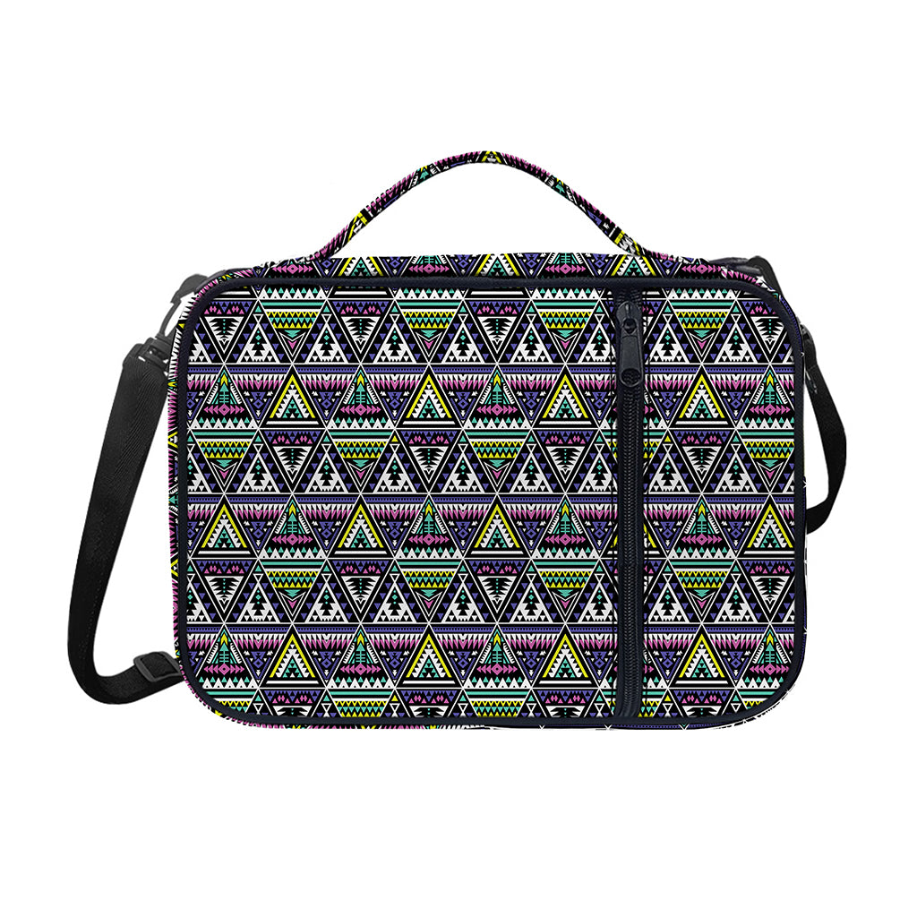 Colorful Geometric Native Navajo Print Shoulder Strap Bible Bag