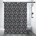Colorful Geometric Native Navajo Print Shower Curtain