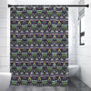 Colorful Geometric Native Navajo Print Shower Curtain