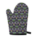 Colorful Geometric Native Navajo Print Single Oven Mitt