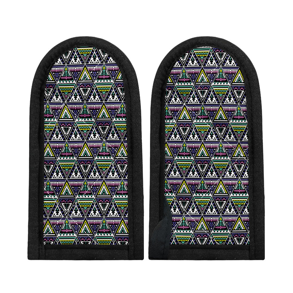 Colorful Geometric Native Navajo Print Skillet Handle Cover