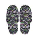 Colorful Geometric Native Navajo Print Slippers