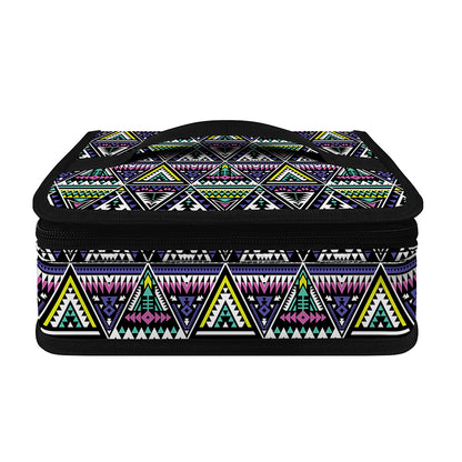 Colorful Geometric Native Navajo Print Small Lunch Bag