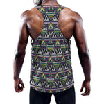Colorful Geometric Native Navajo Print Training Tank Top