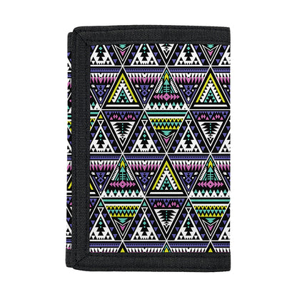 Colorful Geometric Native Navajo Print Trifold Wallet