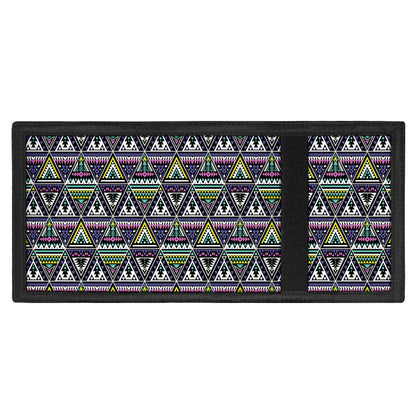Colorful Geometric Native Navajo Print Trifold Wallet