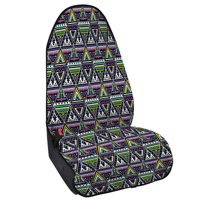 Colorful Geometric Native Navajo Print Waterproof Car Seat Cover