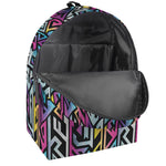 Colorful Geometric Tribal Pattern Print Backpack